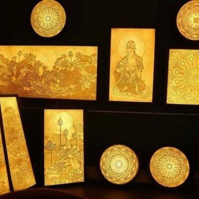 Tranh Trúc Chỉ Phòng Thờ 03 Tranh Trúc Chỉ Phòng Thờ 03