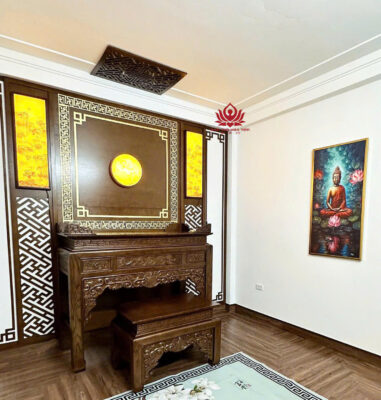 Mẫu bàn thờ nhà riêng