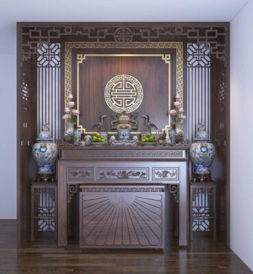 Mẫu phong thờ đẹp