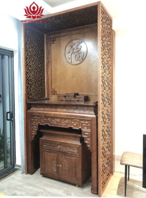 tủ thờ gỗ gụ