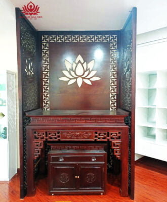 bàn thờ gỗ hương