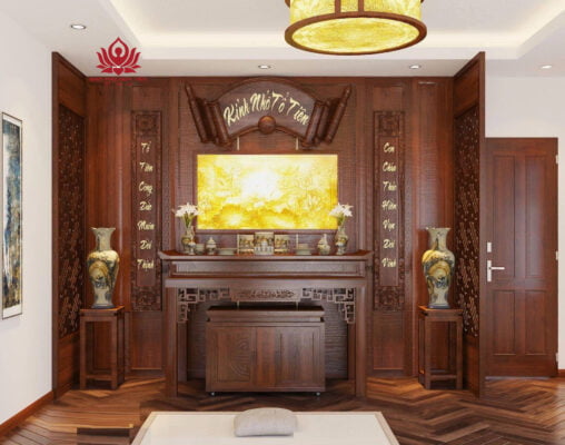 phòng thờ đẹp