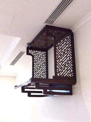 Mẫu bàn thờ treo tường