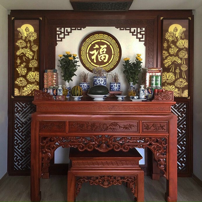 không gian phòng thờ