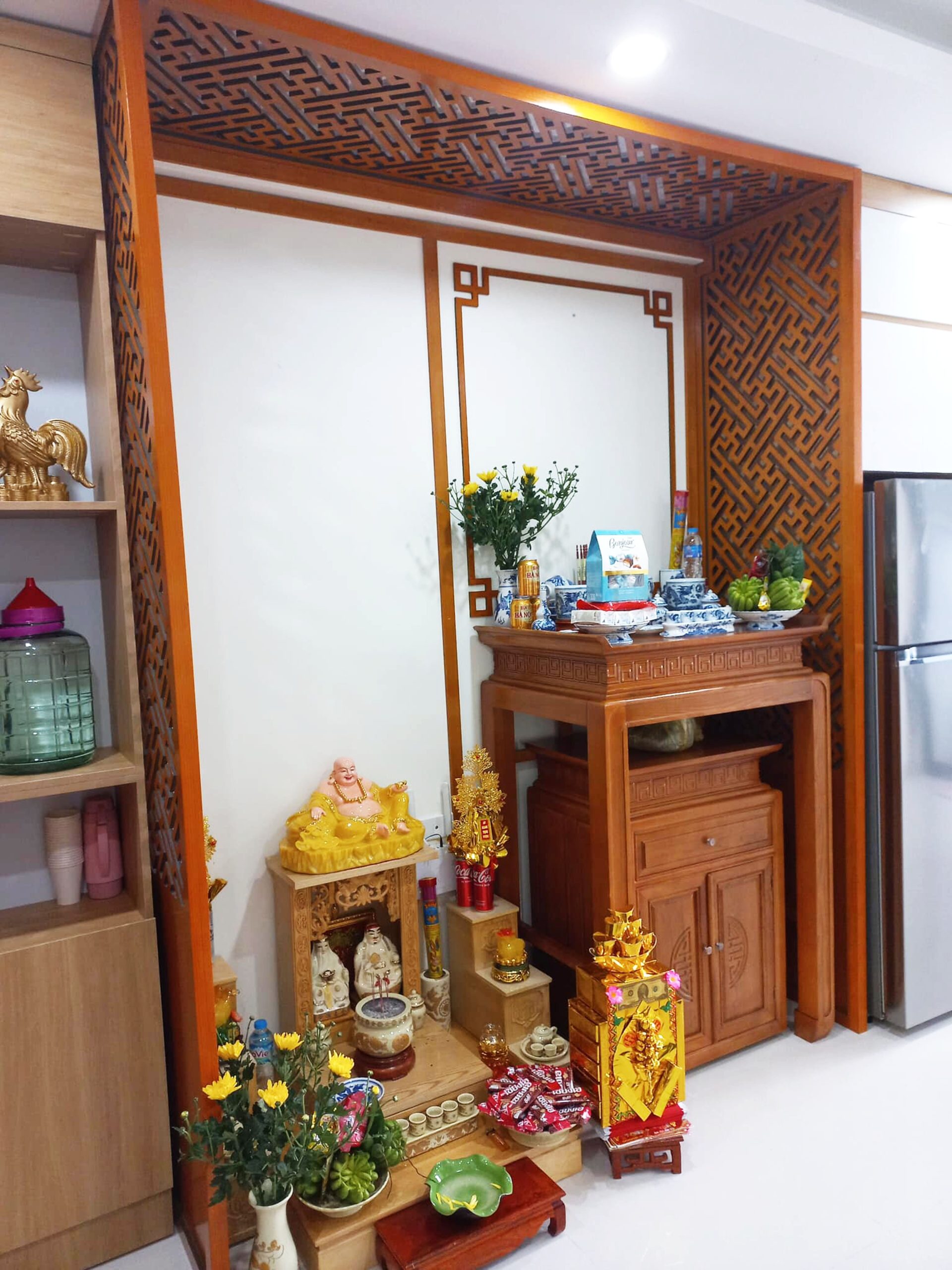 Không gian phòng thờ