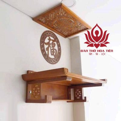 bàn thờ treo gỗ mít