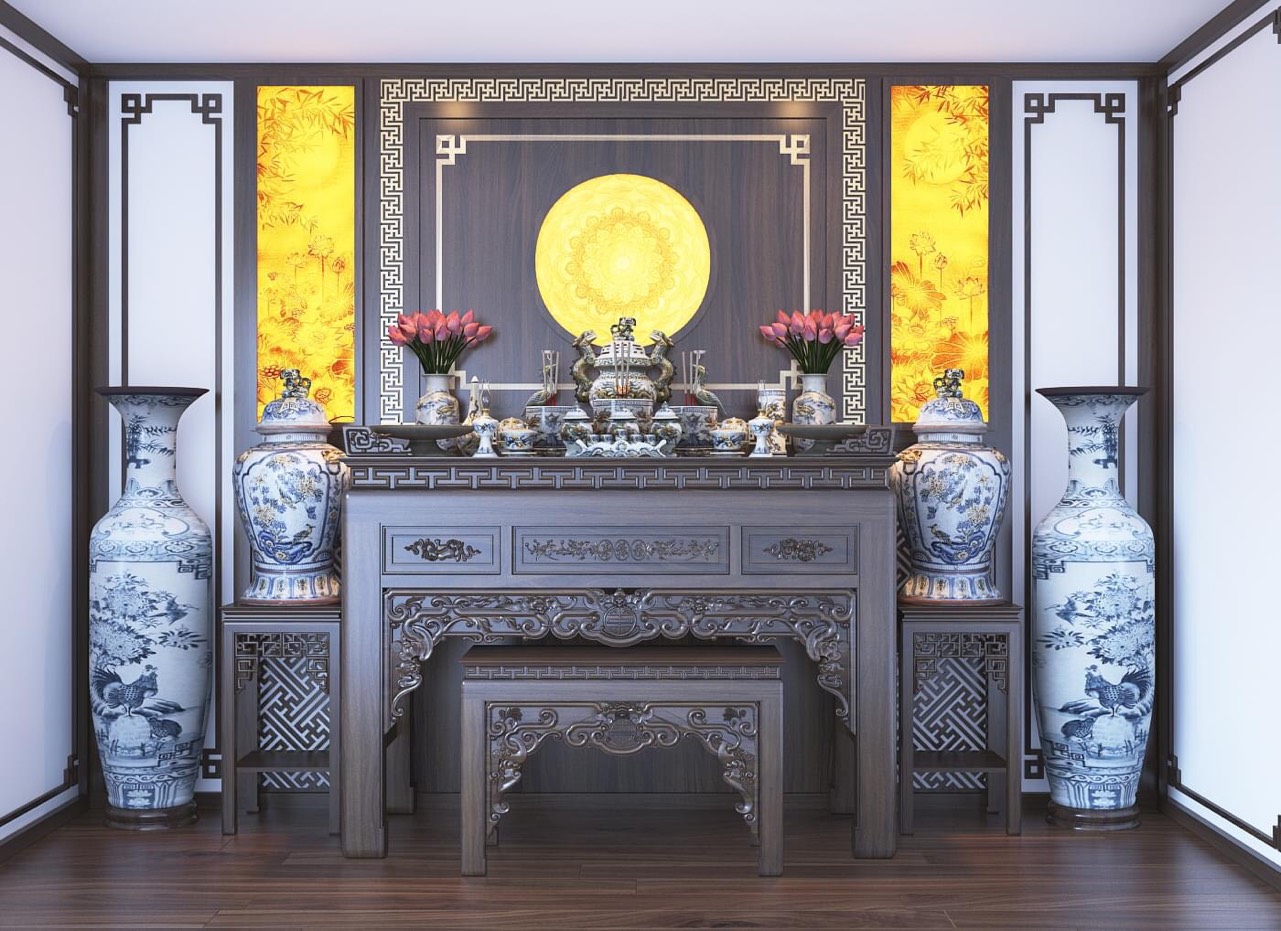 hướng dẫn hướng đặt bàn thờ