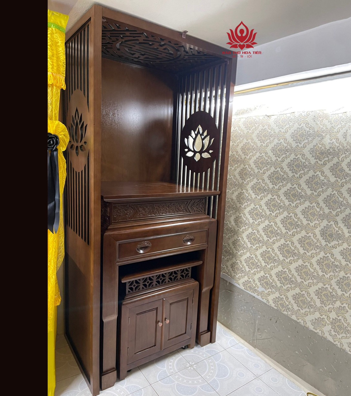 bàn thờ đứng chung cư