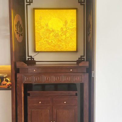 lắp bàn thờ tại chung cư