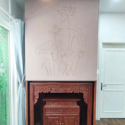 Rèm bàn thờ BT-01 Rèm bàn thờ BT-01