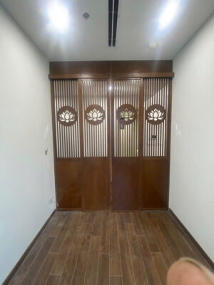 cửa trượt vách ngăn phong