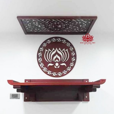 10 Mẫu Bàn Thờ Treo Tường Đẹp Nhất 2025 – Tối Giản Nhưng Tinh Tế