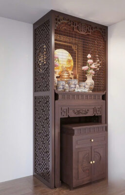 Chia Sẻ Kinh Nghiệm Chọn Bàn Thờ Đứng Chung Cư Từ Khách Hàng Hoa Tiên