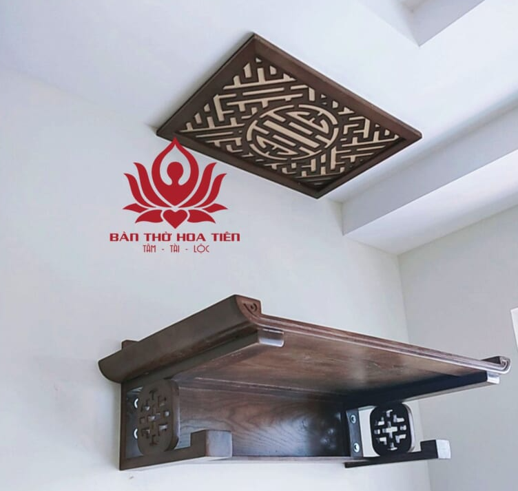 Bàn Thờ Treo Tường Cho Căn Hộ Mini – Nhỏ Mà Có Võ