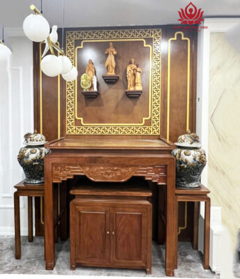 bàn thờ gia tiên và công giao
