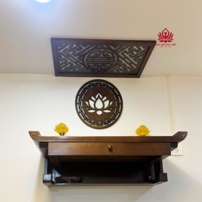 bàn thờ treo tường có ngăn kéo